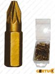 ZESTAW BITÓW (POZIDRIV) PZ2X25 mm - GBIT25S-PZ