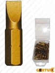 ZESTAW BITÓW (SLOTTED) SL5X25 mm - GBIT25S-SL